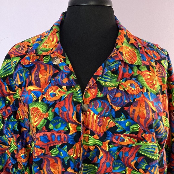 Vintage Toucan Dance Hawaiian Shirt - Picture 3 of 6